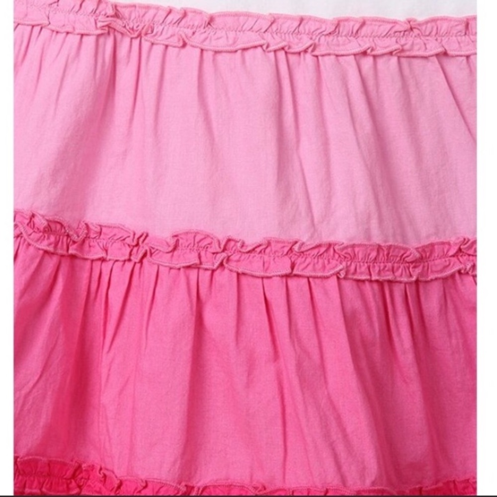 RELISTED  Pink Girls Tiered Sun Dress 12m-8y - Picture 7 of 8